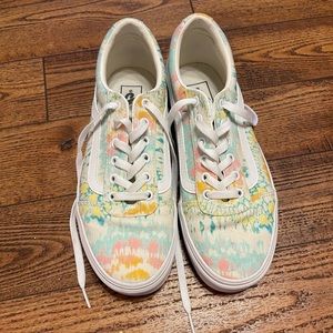 Multi colored vans